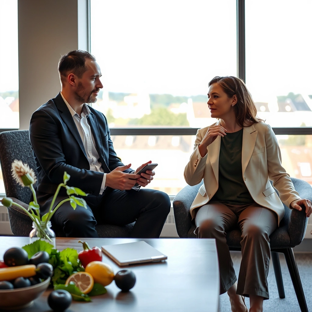 Professionelle Ernährungsberatung Hero Background